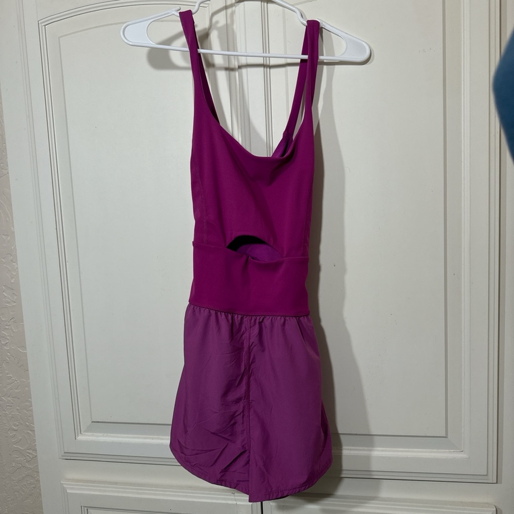 Free People Runsie 
Purple/Pink Size: L
nwt never worn!